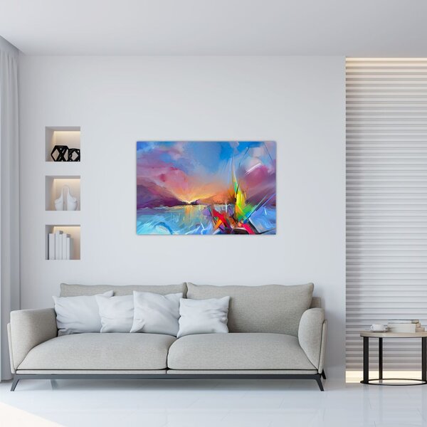 Tablou - Apus de soare (90x60 cm)