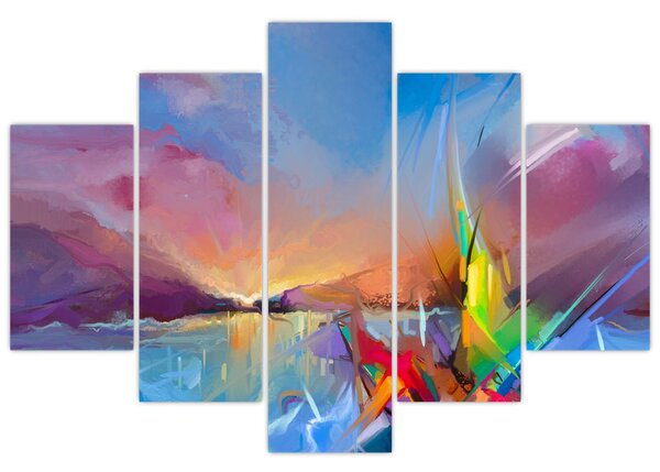 Tablou - Apus de soare (150x105 cm)