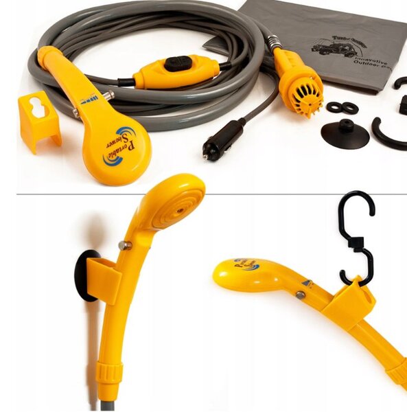 Duș portabil pentru camping - 12V