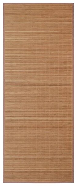 Covor din bambus, maro, 100x160 cm