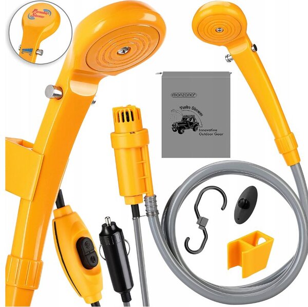 Duș portabil pentru camping - 12V