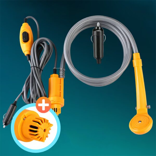Duș portabil pentru camping - 12V