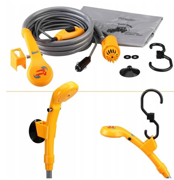 Duș portabil pentru camping - 12V