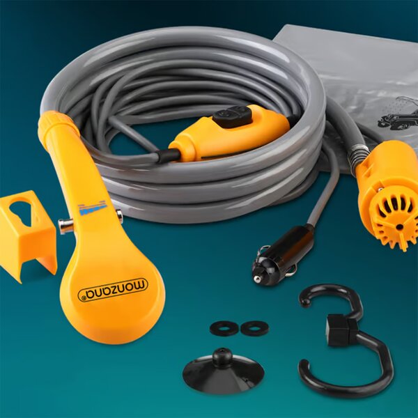 Duș portabil pentru camping - 12V