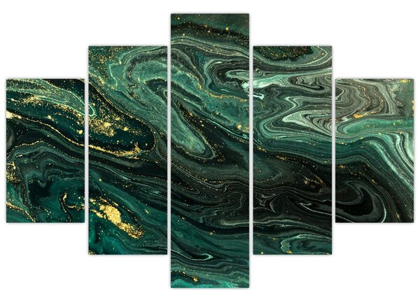 Tablou - Marmură verde (150x105 cm)