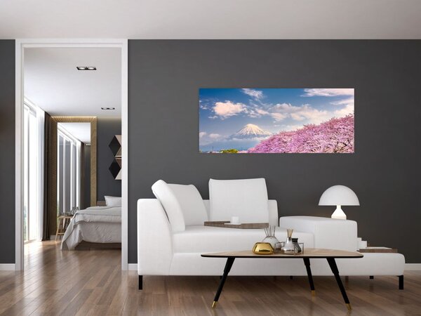 Tablou - Peisaj de primăvară japonez (120x50 cm)