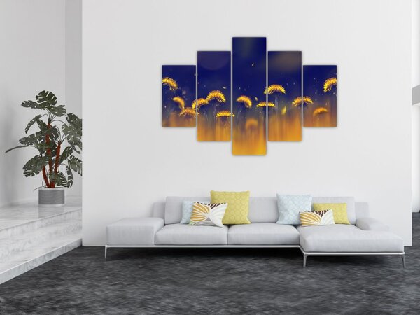 Tablou - Păpădii (150x105 cm)