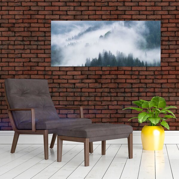 Tablou - Copacii în ceață (120x50 cm)