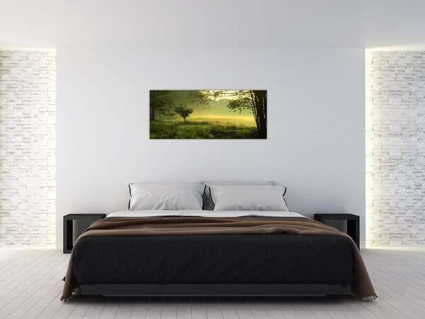 Tablou - Pădurea trezită (120x50 cm)