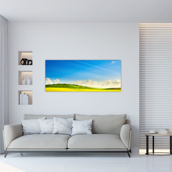 Tablou - Cerul de primăvară (120x50 cm)