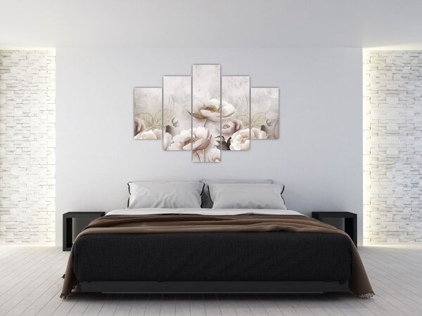 Tablou - Tufe roz (150x105 cm)