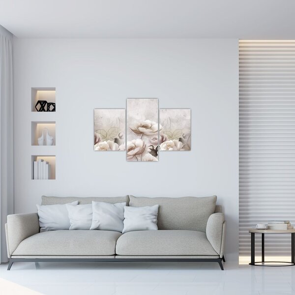 Tablou - Tufe roz (90x60 cm)