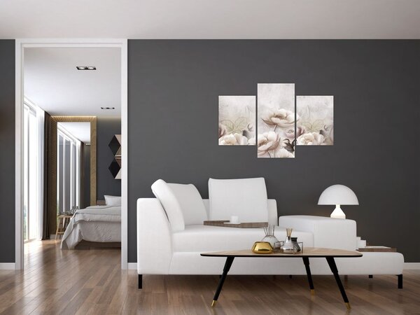 Tablou - Tufe roz (90x60 cm)