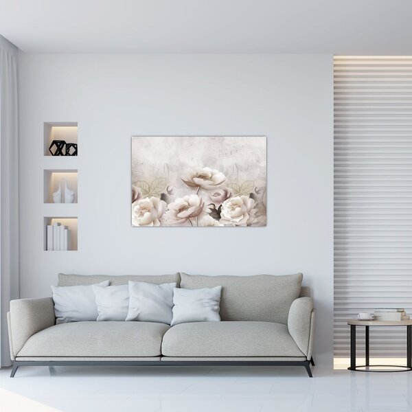 Tablou - Tufe roz (90x60 cm)
