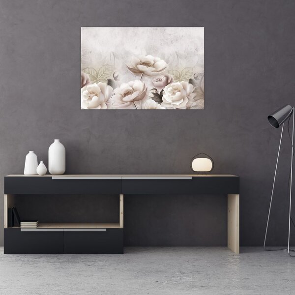 Tablou - Tufe roz (90x60 cm)