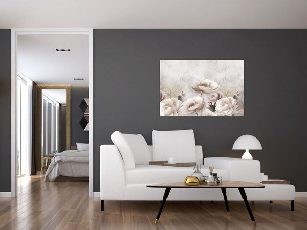 Tablou - Tufe roz (90x60 cm)