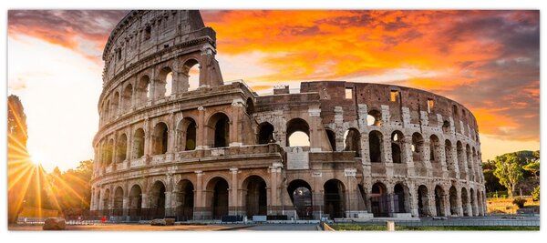 Tablou - Coloseum din Roma (120x50 cm)