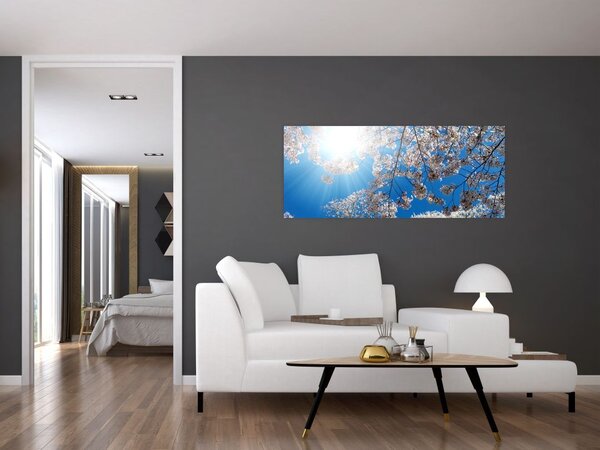 Tablou - Flori de cireș (120x50 cm)