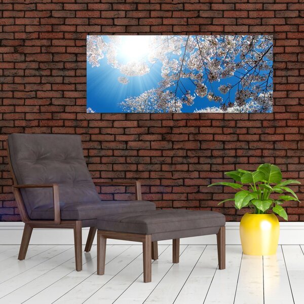 Tablou - Flori de cireș (120x50 cm)