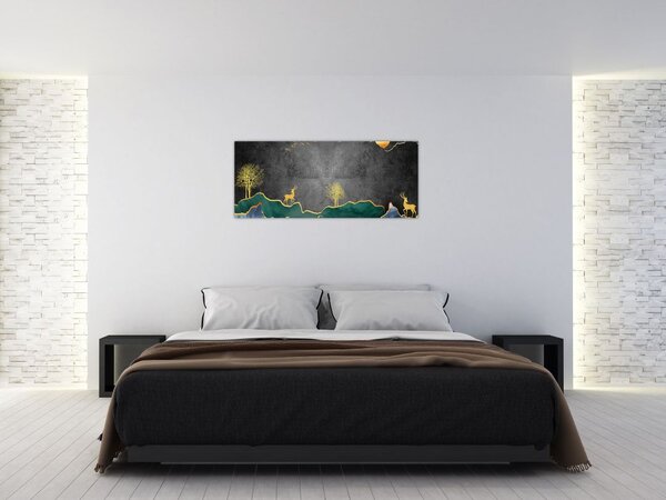 Tablou - Munții (120x50 cm)
