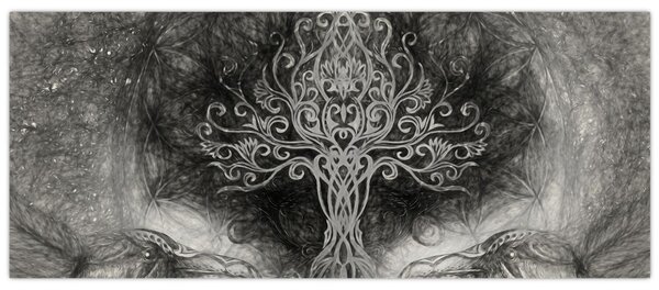 Tablou - Copacul vieții (120x50 cm)