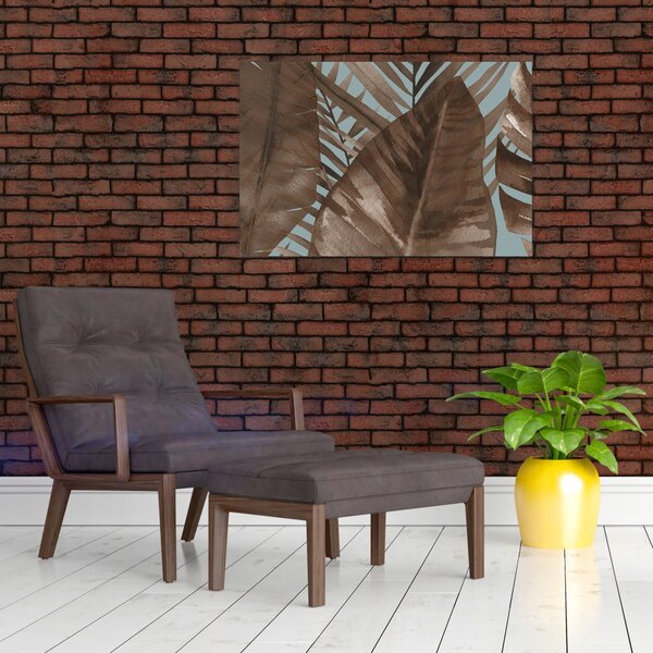 Tablou - Frunze de palmier acvarel (90x60 cm)