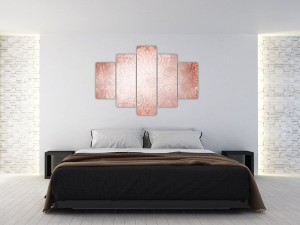 Tablou - Mandala roz (150x105 cm)