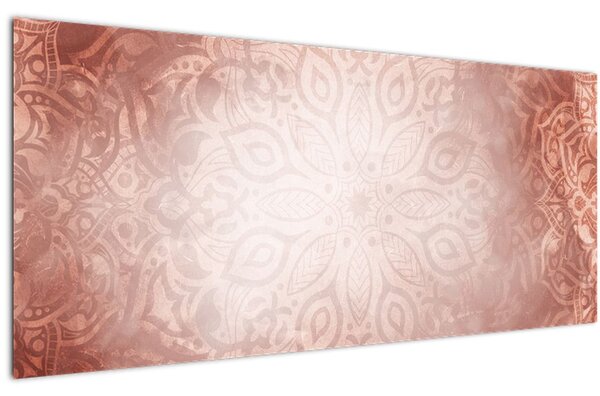 Tablou - Mandala roz (120x50 cm)
