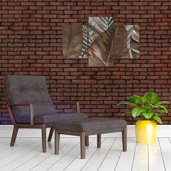 Tablou - Frunze de palmier acvarel (90x60 cm)
