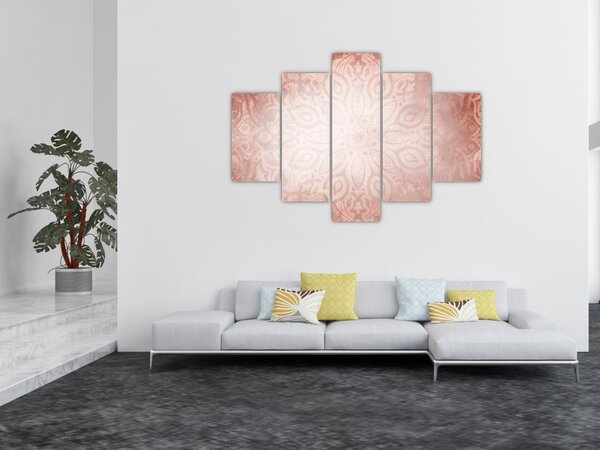 Tablou - Mandala roz (150x105 cm)