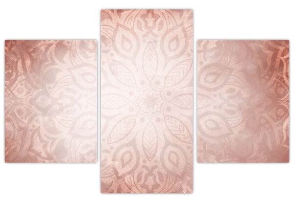 Tablou - Mandala roz (90x60 cm)
