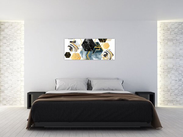 Tablou - Poligon (120x50 cm)