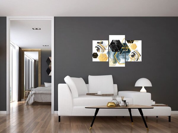 Tablou - Poligon (90x60 cm)