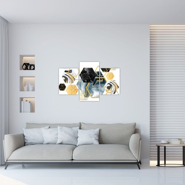 Tablou - Poligon (90x60 cm)