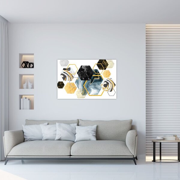 Tablou - Poligon (90x60 cm)