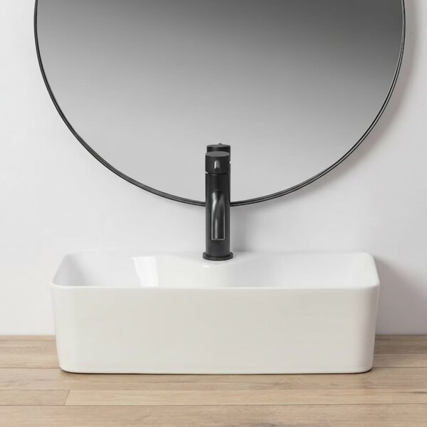 Lavoar pentru blat Delmar, 49x38 cm, ceramică sanitară premium