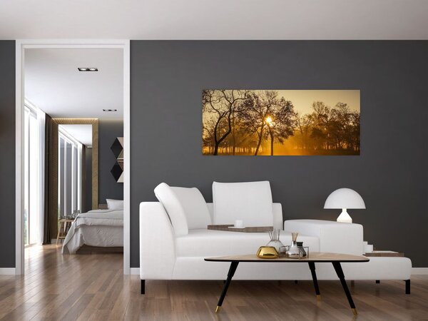 Tablou - Răsărit de soare (120x50 cm)