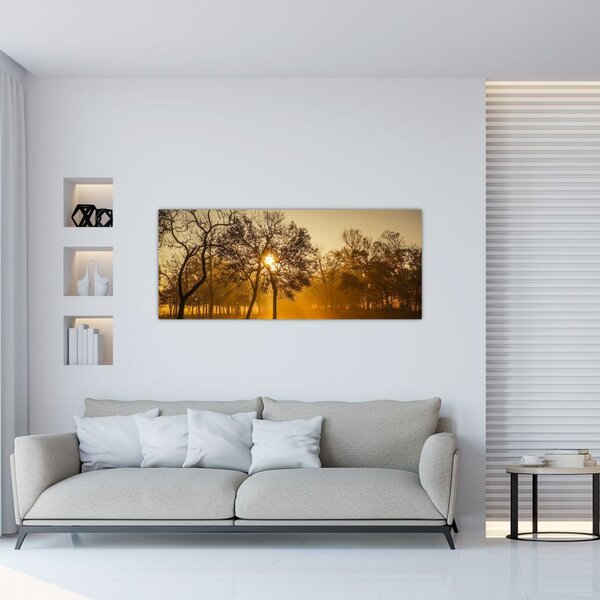 Tablou - Răsărit de soare (120x50 cm)