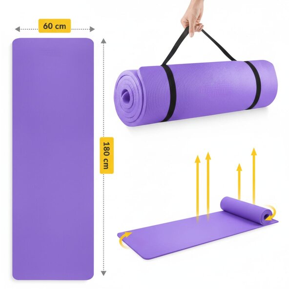 Saltea fitness NBR 1 cm