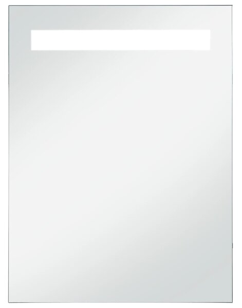 Oglindă cu LED de perete de baie, 60 x 80 cm