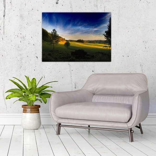 Tablou - Lunca de munte (70x50 cm)