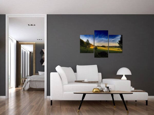 Tablou - Lunca de munte (90x60 cm)