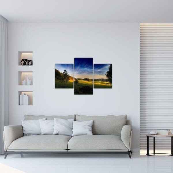 Tablou - Lunca de munte (90x60 cm)