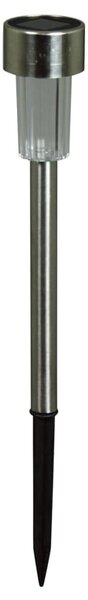 Luxform Lămpi solare verticale Siena, 8 buc., argintiu, 46846 46846