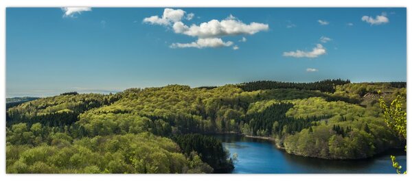 Tablou - Lac montan (120x50 cm)