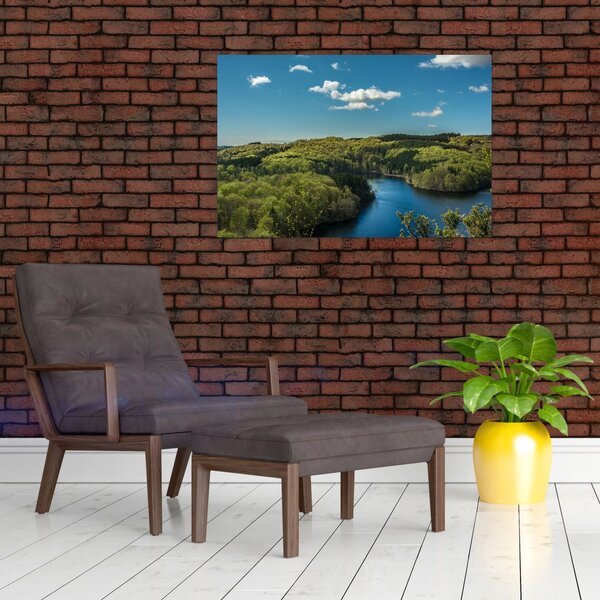 Tablou - Lac montan (90x60 cm)