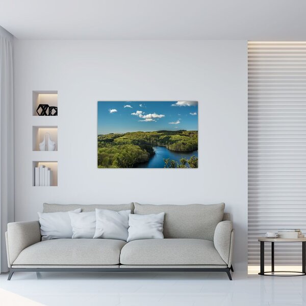 Tablou - Lac montan (90x60 cm)