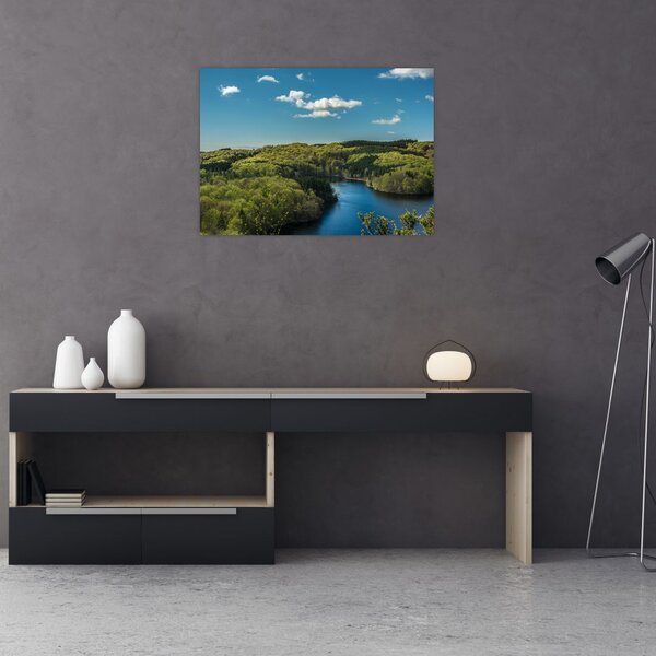 Tablou - Lac montan (70x50 cm)