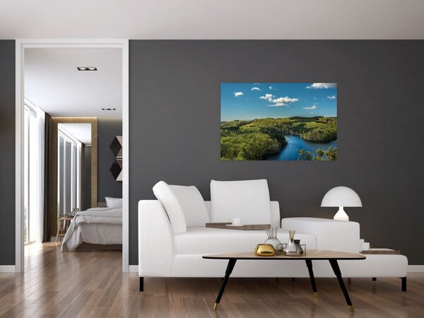 Tablou - Lac montan (90x60 cm)