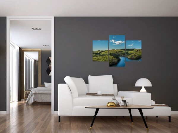 Tablou - Lac montan (90x60 cm)